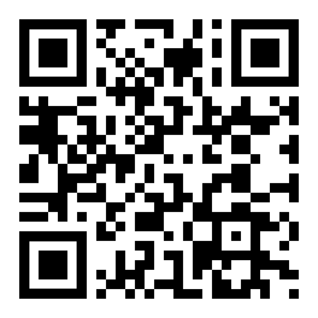 A second QR code with an undisclosed destination